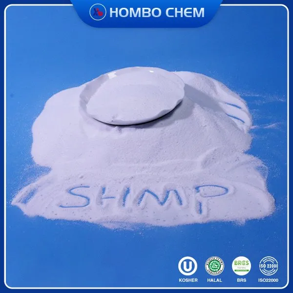 Εξαμεταφωσφορικό νάτριο Granular SHMP with Retention Agent CAS Αρ.10124-56-8 Κατηγορία τροφίμων
